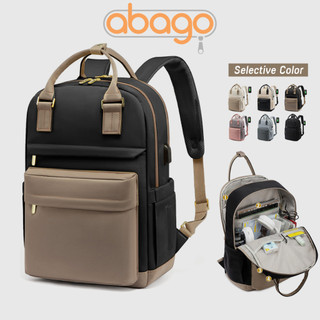 ABAGO Large Capacity 16 inch Laptop Backpack For Women Waterproof School bagpack Weekender bag
