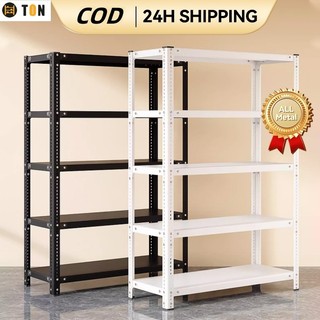 【HOT】3-6 Layer Metal Rack Heavy Duty Storage Shelves Kitchen Organizer Adjustable Steel Shelf for Ho