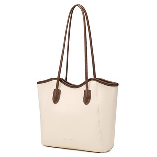 【Mumu Select】M830 PU Leather Women Medium Shoulder Bag With Compartment Tote Bags For Students