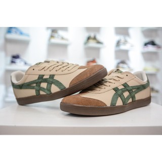 Tiger Tokuten Low "Brown Green" Unisex Sneakers for men and women