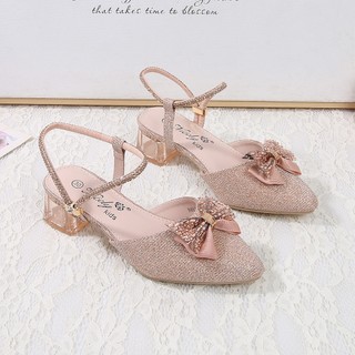 Korean styles heels summer sandals for kids