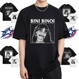 Spoof Shirt Bini Shirt - Bini Manoi Daboi Binoi——BINI Fan T-shirt cotton short sleeve men and women