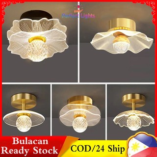 Nordic LED Tricolor Corridor Light Bedroom Ceiling Light Living Room Chandelier Dining Ceiling Lamps