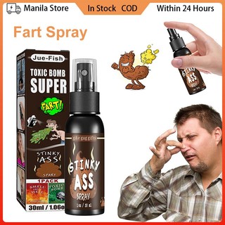 Liquid Fart Gag Prank Joke Spray Smelly Stinky Gags 30ML Fart Spray Strong Stink Prank Funny Toys