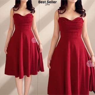 BSD BEST SELLER RILEY (XS-2XL) Corset Midi Dress Not Padded