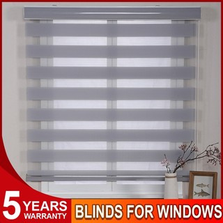 Eone Home Korean Modern Blinds For Windows Venetians Duo Roller Curtain For Room Decoration