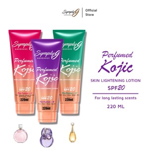 Symply G Perfumed Kojic Skin Whitening Lotion w/ SPF 20 220mL