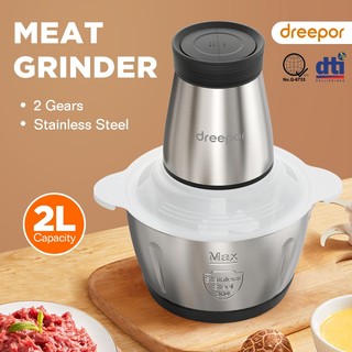 Dreepor meat grinder 2L 3L5Lcapacity electric food processor food grinder kitchen appliances Blender