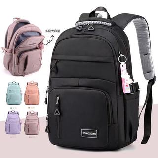 Mumu 6043 Unisex School BackPack Nylon Large Women College Students Travel Bag For Men Woman