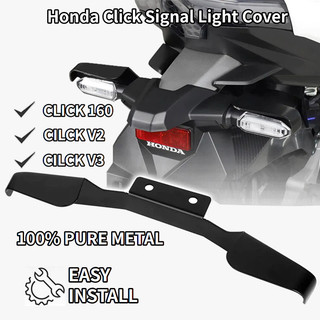 【COD】Honda Click V3 Click V2 160 Signal Light Protector Cover Guard 1PCS Stainless powder coated