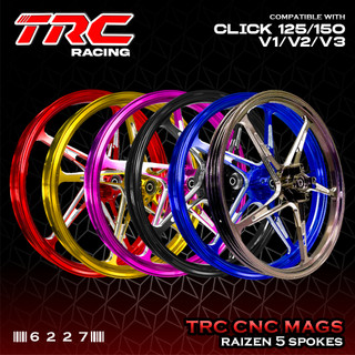 TRC CNC Mags Raizen 5 Spokes 1.4 x 1.4 x 17  Click 125/150 V1/V2/V3 6227