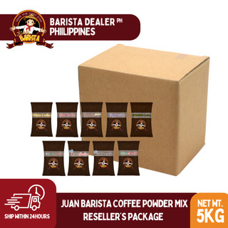 Reseller's Package Juan Barista Coffee Powder Mix for Coffee Vending Machine 5 Kilograms