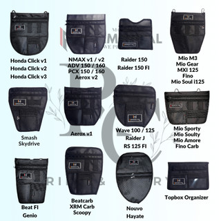 Motor Underseat Organizer by Immortal - Click, Aerox, NMAX, PCX, Click, Sporty, Mio and many more