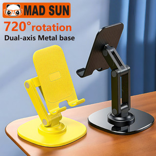 720° rotation Dual-axis ABS aluminum alloy tablet folding telescopic stand mobile phone holder