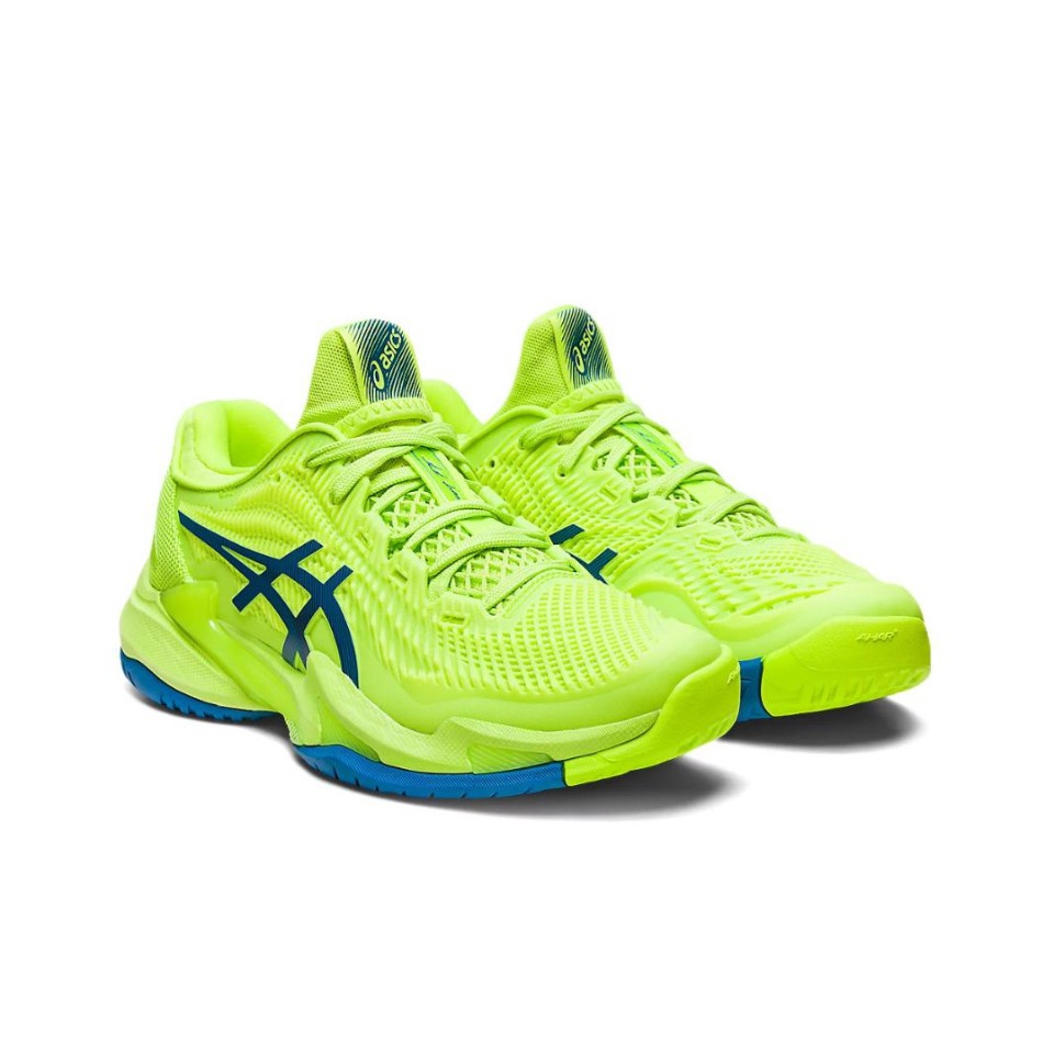 【100%Original】Asics Court FF 3 Green Men Volleyball Shoes