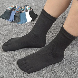 12 Pairs Five-toe Socks for Men High Quality Ankle Socks Split-toe Socks