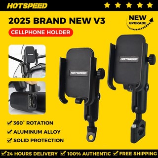 HOTSPEED Cellphone Holder For Motorcycle Bike Universal Mobile Phone Holder V3 Original Cp Holder