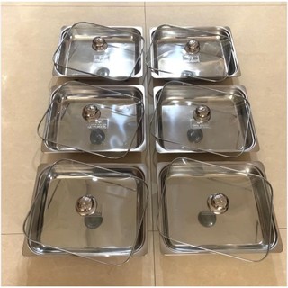 JMY FOOD WARMER RECTANGLE STAINLESS STEEL SOLD BY 6PCS