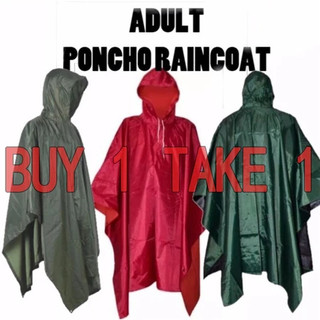 Poncho Raincoat Motorcycle Bicycle Poncho Makapal Kapote Rain Coat Unisex And Free Size