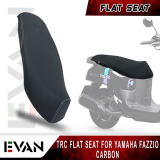 EVAN Shop TRC Racing CARBON Design Flatseat For Yamaha Fazzio Motorcycle #0815