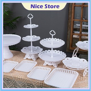 NICE 2/3 Layer Cake Dessert Stand Cupcake Cookies Candy Tray Wedding Birthday Party Fruit Tray