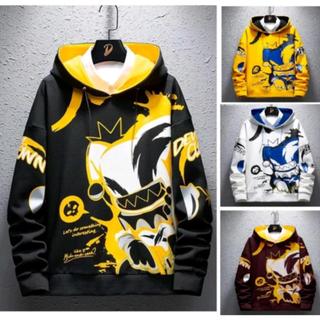Men's Unisex hoodie thick quality printed premium hoodies fashion trendy korean Cotton Menswear