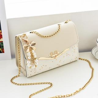 Crossbody bag sequin shoulder bag Korean version women's crossbody bag mobile phone bag coin purse