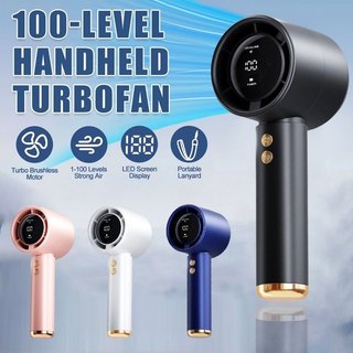 Portable Mini Fan USB Rechargeable N68 Foldable Fan with Display Handheld Fan Cooler in Summer USB