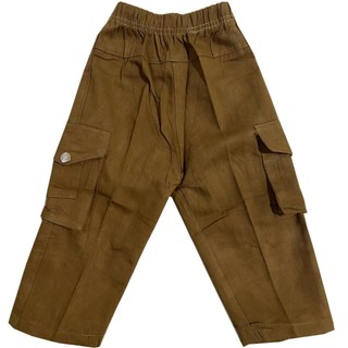 【Color difference】2-10 Boy's cargo pants with 2 3D pockets