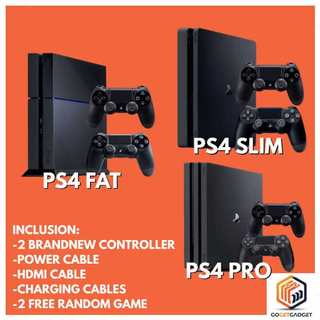 ORIGINAL PS4 BUNDLE- FAT, SLIM, PRO