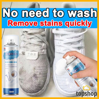 TOPSHOP White Shoe Cleaner Spray Sole Whitening Shoe Sneaker Yellow Stain Remover for Shoes