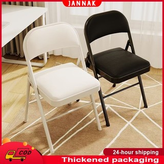 Folding Chair Office Chair Portable Leather Conference Chair Home Study Chair Foldable Chair