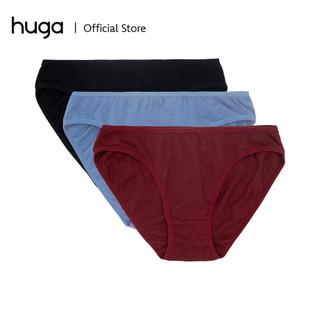 Huga 3 in 1 Promo Pack Andy 100% Cotton Bikini Underwear for Women Original Cotton Underwear S-2XL