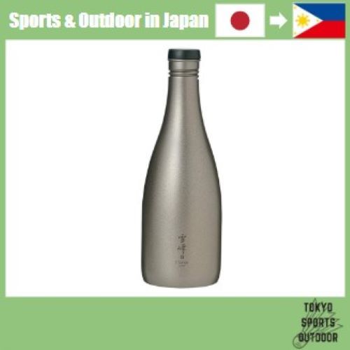 Snow Peak Sake Bottle Titanium TW-540