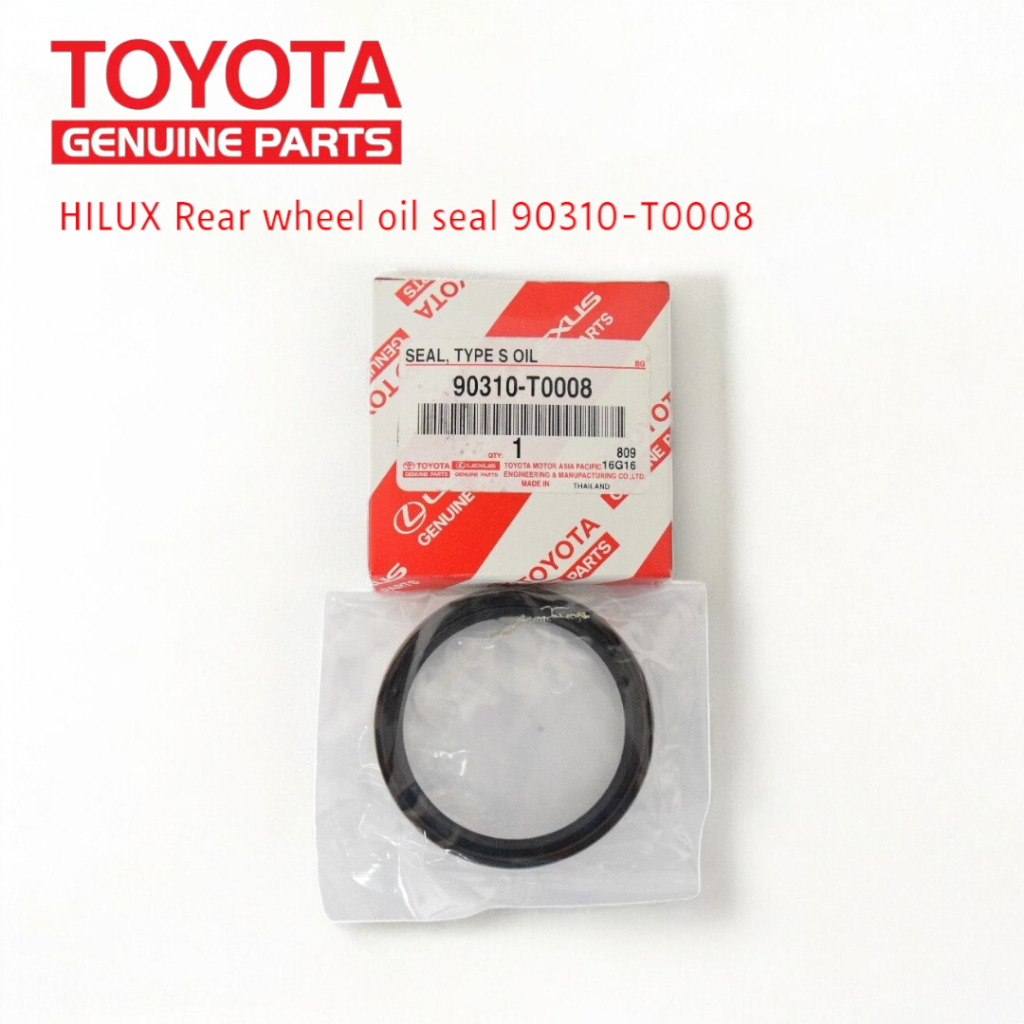 【TOYOTA GENUINE】 HILUX Rear Inner Axle Oil Seal 90310-T0008