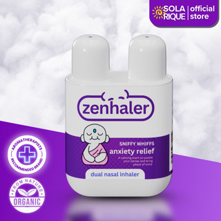 Zenhaler Dual Inhaler: A Natural Essential Oil Blend for On-the-Go Relief wherever you are