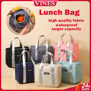 Portable Insulation Bag Waterproof Small Meal Bag Thickened Lunch Bag for Worker Student