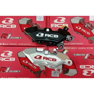 Racing boy RCB r1 caliper silver black right for Yamaha