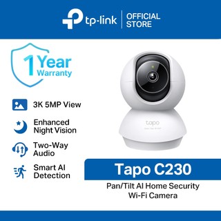 TP-Link | Tapo | C230 | CCTV Camera | Pan/Tilt | Home | Indoor | Security | Wi-Fi | Night Vision