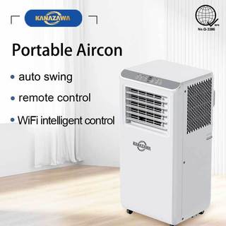 KANAZAWA 1HP Air Conditioner With WiFi Intelligent Remote Control Household Portable Aircon