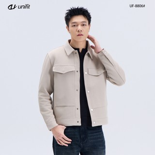 UNIFIT Twill Plain Polo Long Sleeve For Men And Women High Quality Polo Jacket Menswear UF-8806