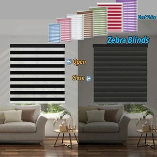 Modern Korean Blinds For Window Venetians Duo Roller Curtain For Room Decoration Window COD