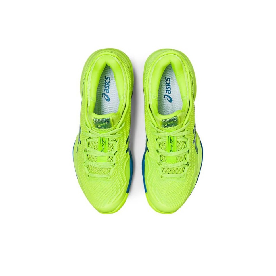 【100%Original】Asics Court FF 3 Green Men Volleyball Shoes