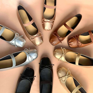 SOSPH Gillian Leather Non Garterized Ballet Flats Office Casual Women's Footwear Marikina Made