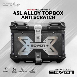 SEVEN SERIES 45L ALLOY TOP BOX ANTI-SCRATCH V1 XDESIGN REAR TAIL BOX COMPARTMENT STORAGE 1PC