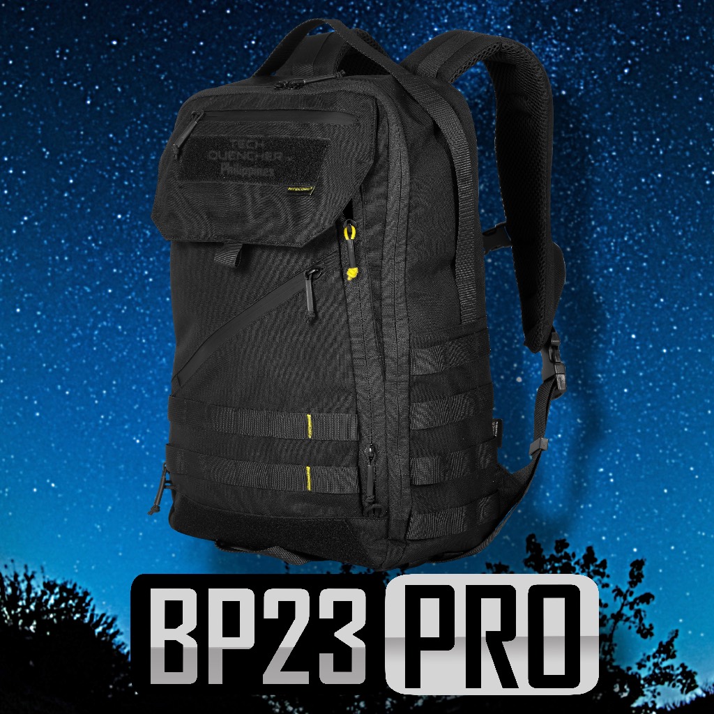 กระเป๋าเป้สะพายหลัง Nitecore BP23 PRO ขนาด 23 ลิตร ผลิตจาก 400D Cordura®, มีโครงเสริมภายใน และรองรับ