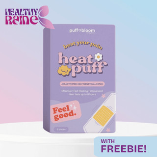 PUFF AND BLOOM Heat Puff - Air Activated Heat Menstrual Patch 5 pcs per Box Effective Fast Healing