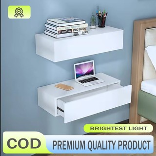 BriLight. Hanging drawer Wall-mounted bedside table Wall cabinet storage Bedroom dressing table