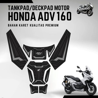 Tank Pats Rubber Protector Honda ADV 160 Premium Rubber Embossed Thick Body Protector / Accessories