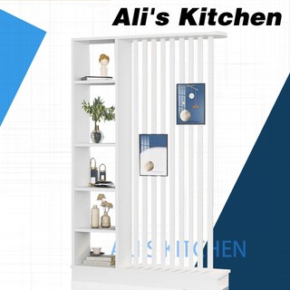 Ali's Kitchen Partition rack porch cabinet screen rack decorative rack bookshelf living room partiti